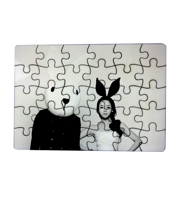 จิ๊กซอว์ภาพเหมือน Rabbit girl Jigsaw